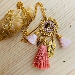 Dreamcatcher necklace
